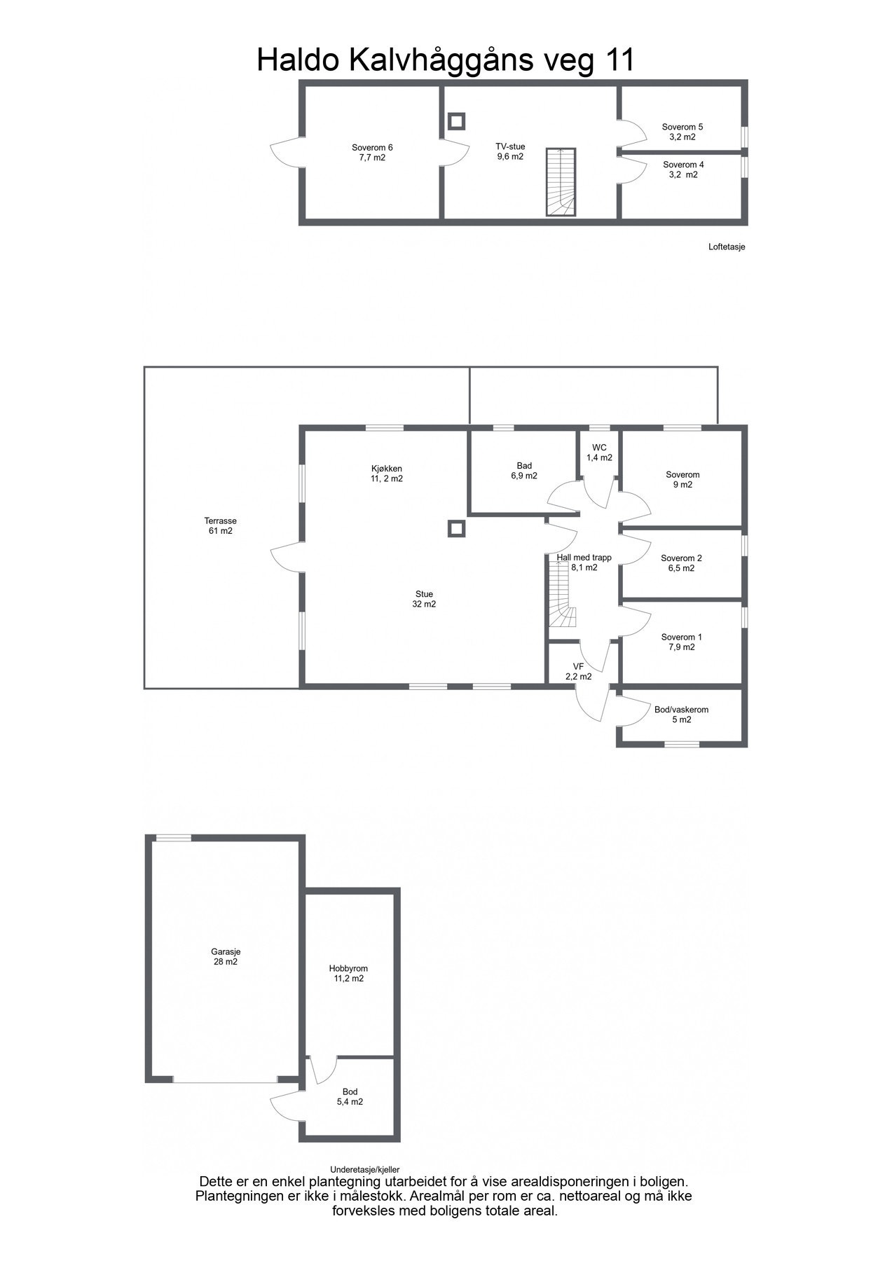 Planskisse. Galleribilde