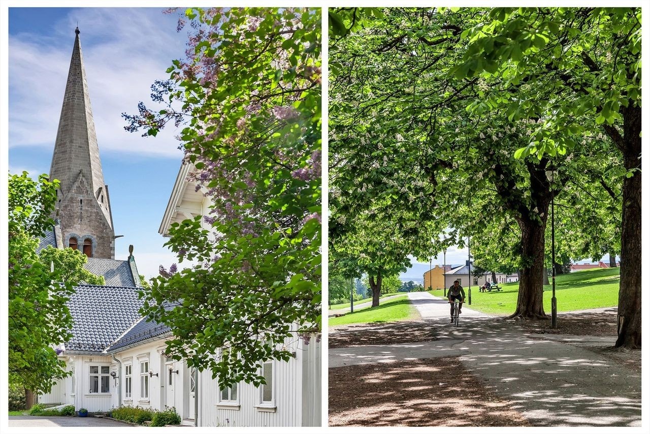 Vålerenga er en idyllisk bydel omkranset av parker, sjarmerende trehusbebyggelse og med kort reisevei til Sentrum Galleribilde