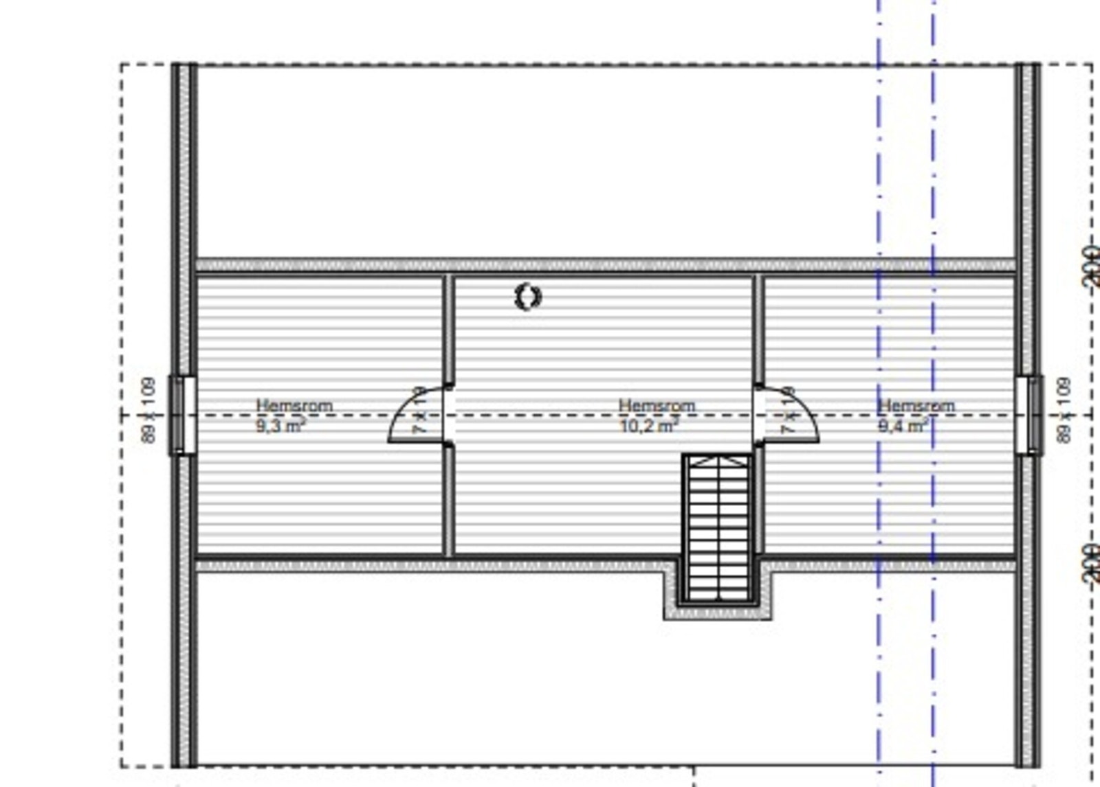 Plantegning hems. Galleribilde