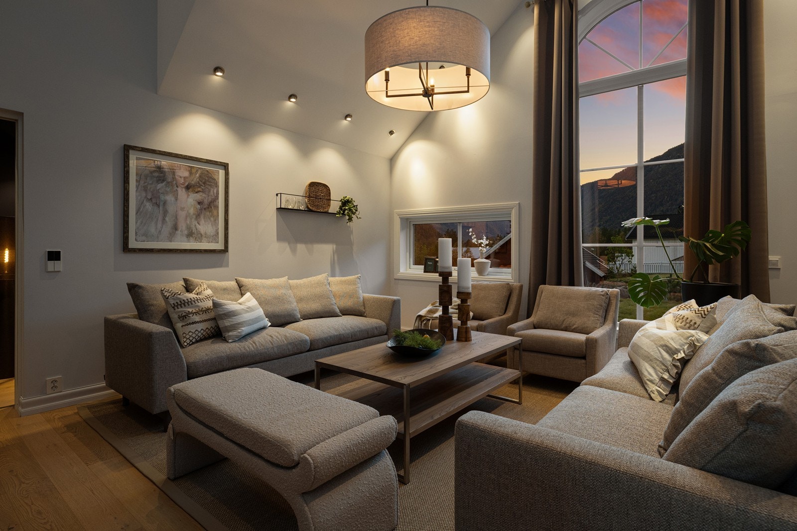 Kveldsbilde Galleribilde