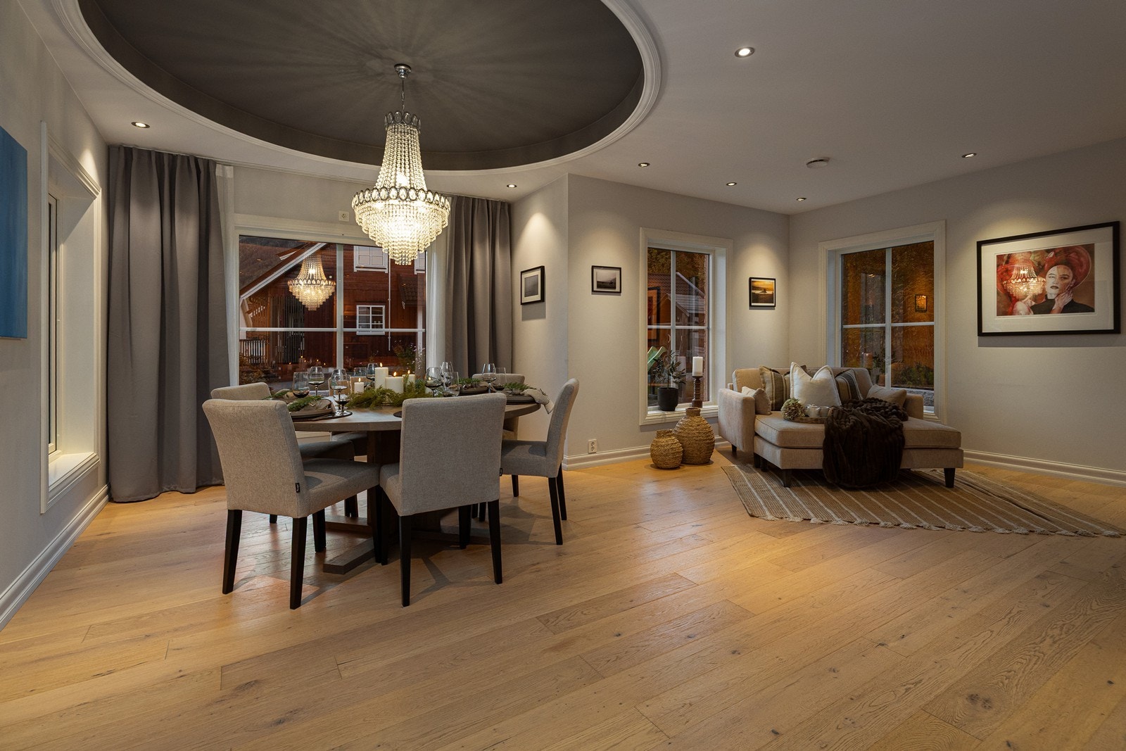 Kveldsbilde Galleribilde