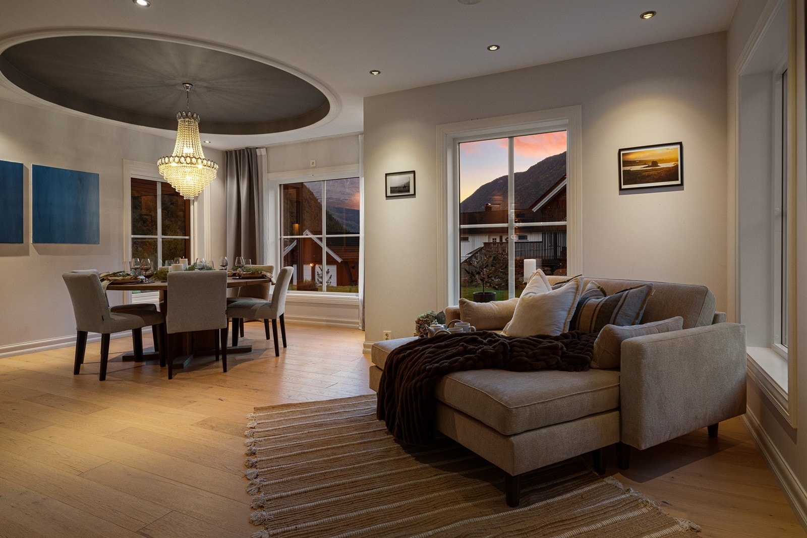 Kveldsbilde Galleribilde