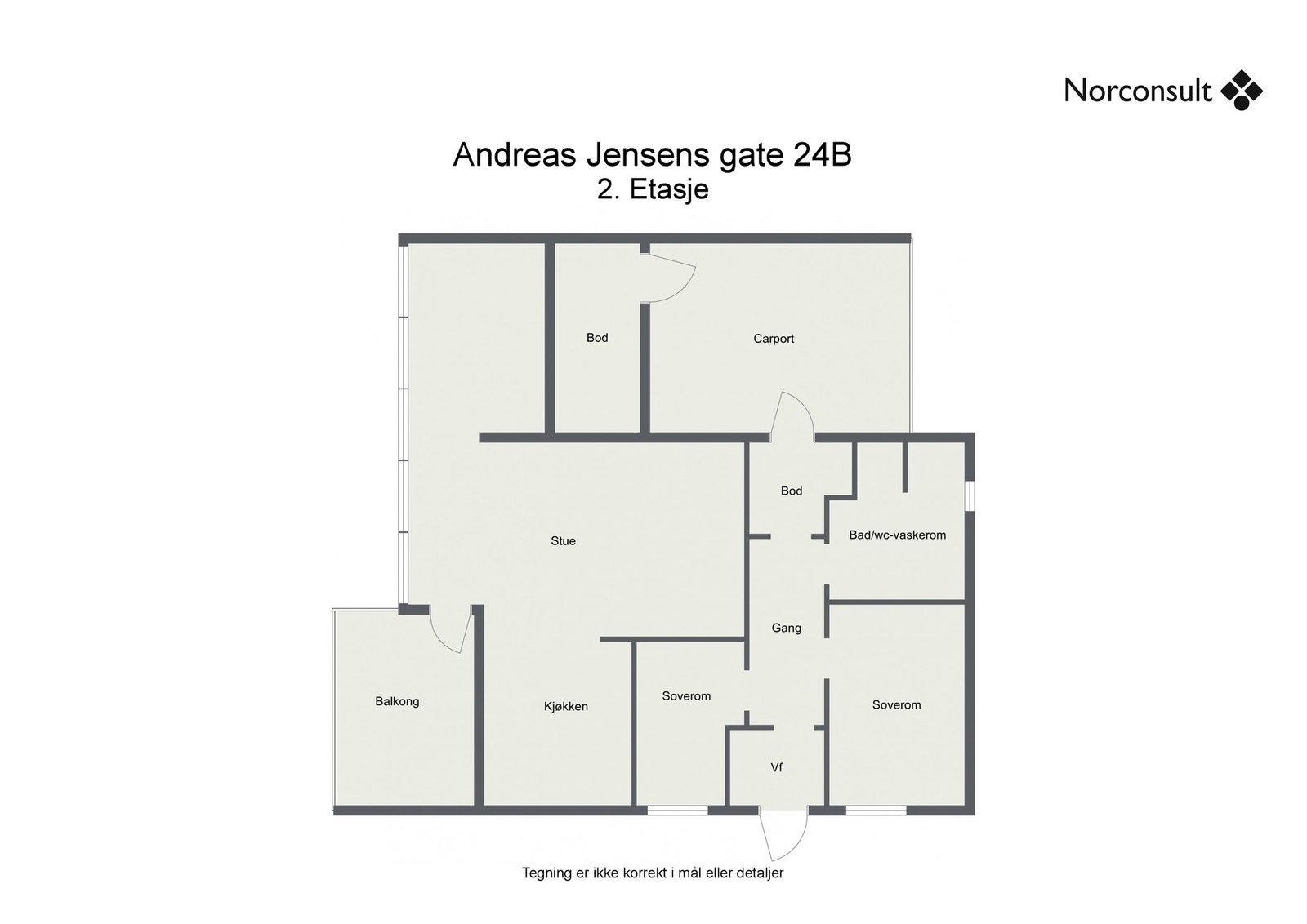 Planskisse. Galleribilde