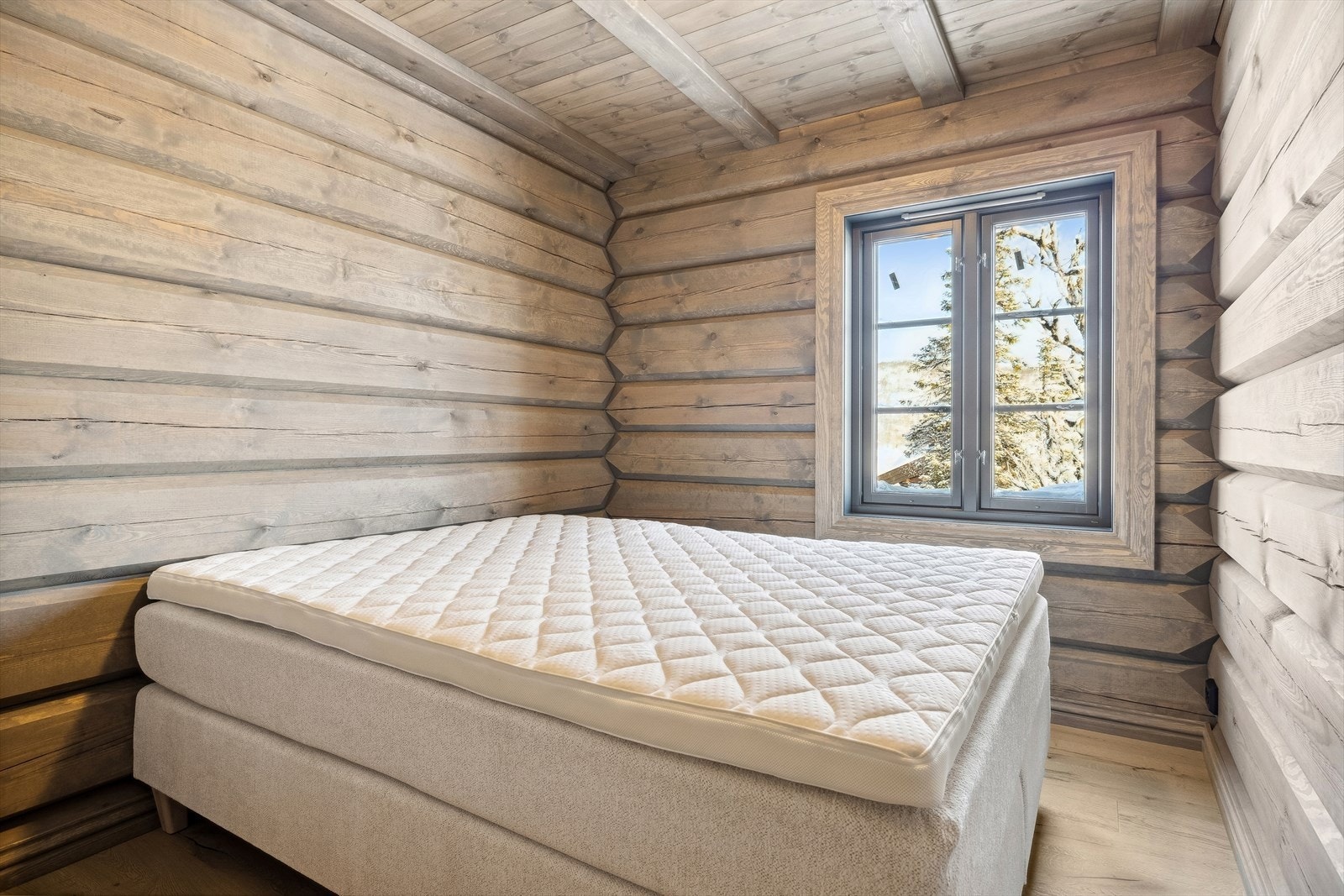 Soverom 2 -foto fra en oppsatt tilsvarende hytte Galleribilde