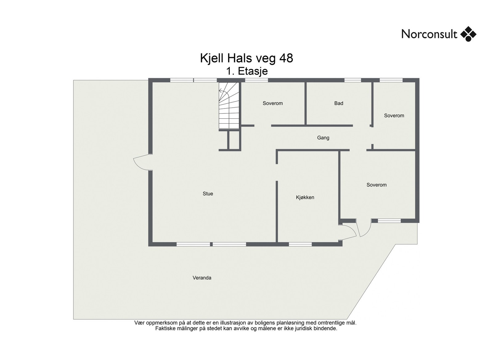 Planskisse - Underetasje Galleribilde