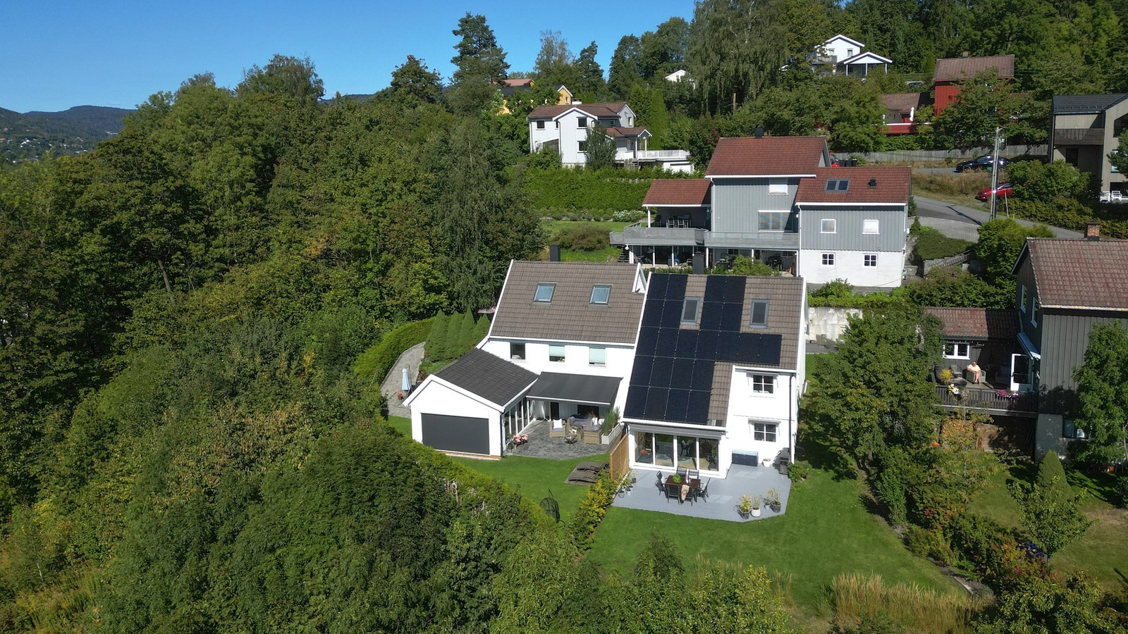 Dronefoto. Galleribilde