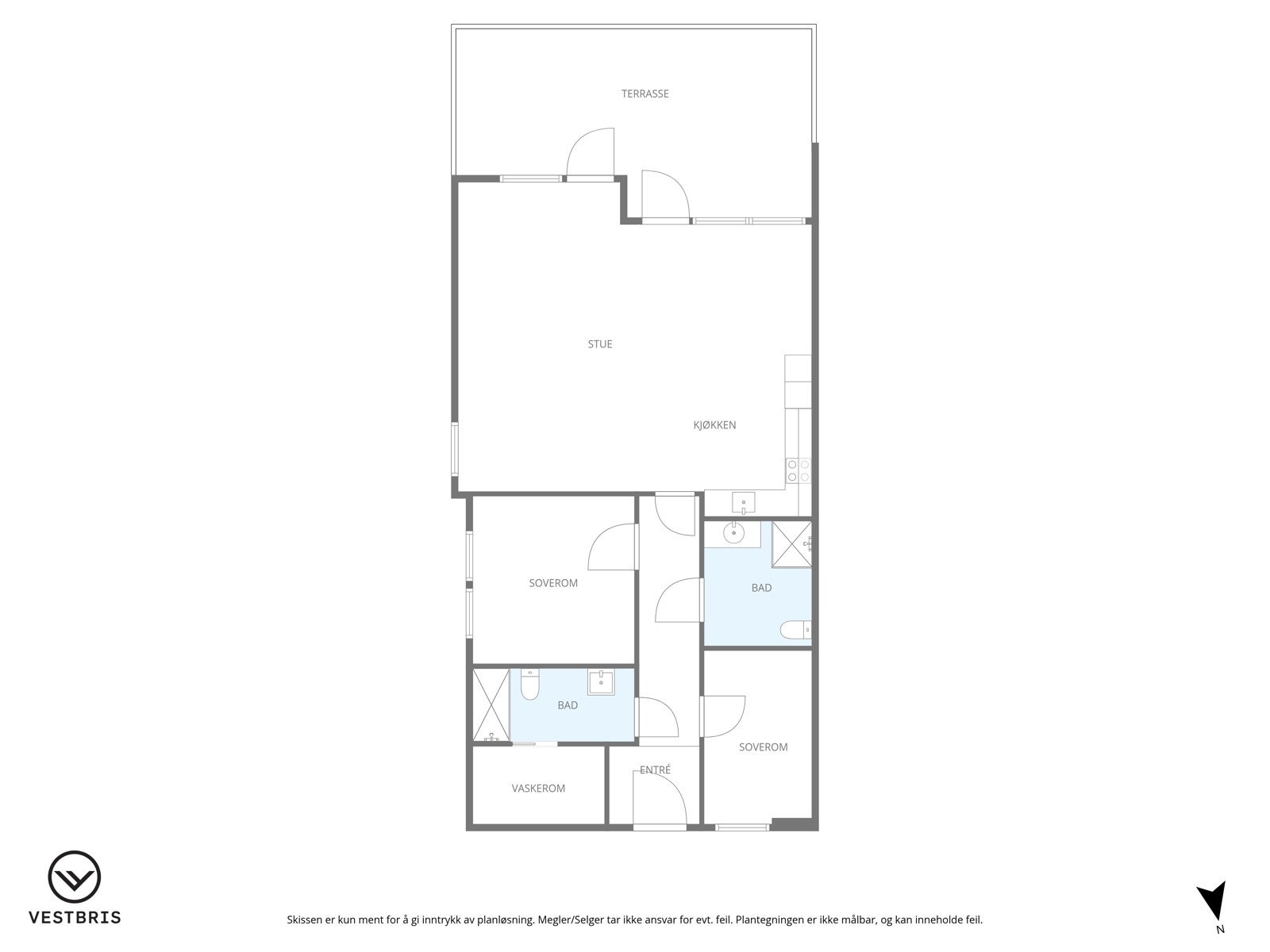 Plantegning Galleribilde