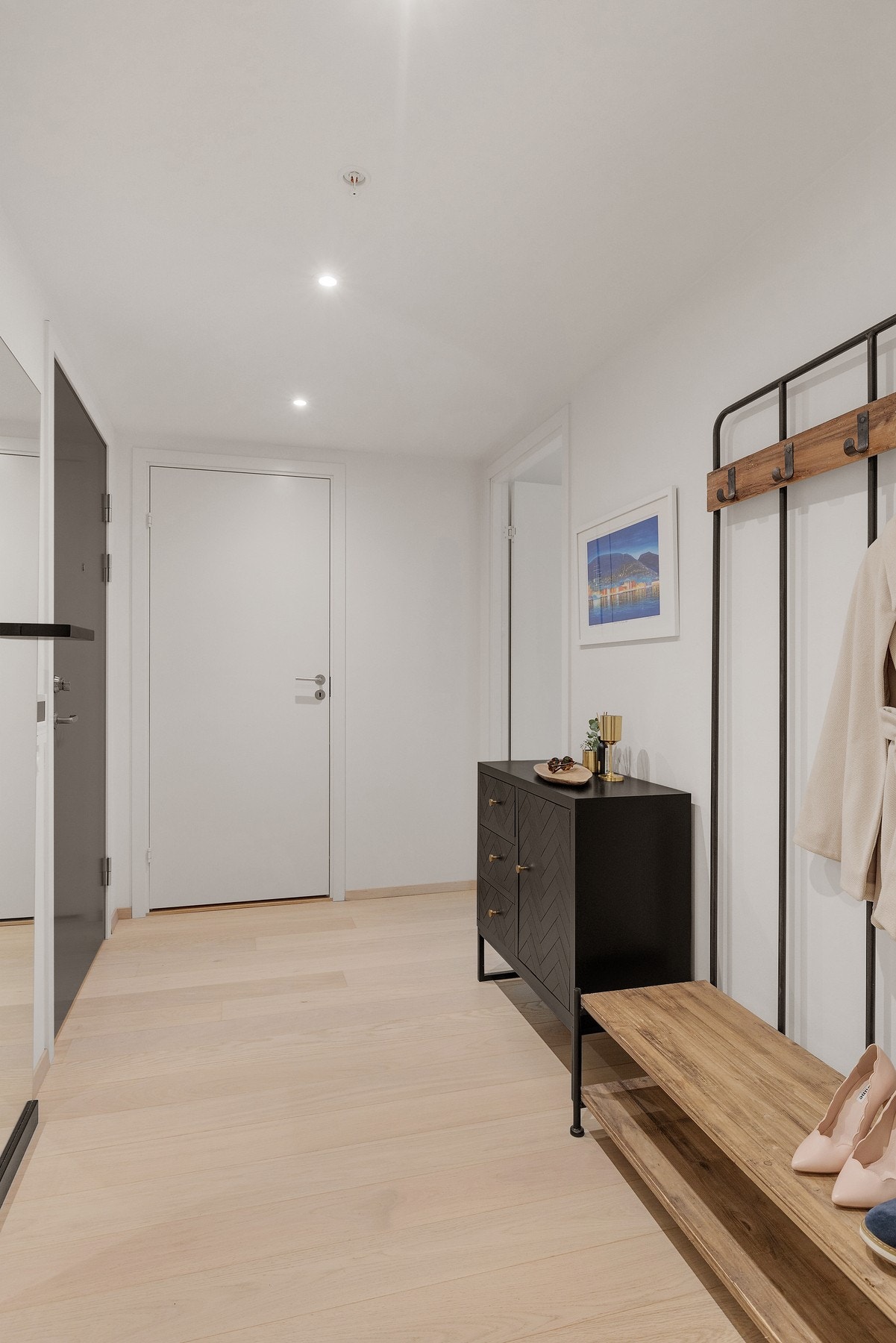 Lys og innbydende entré Galleribilde
