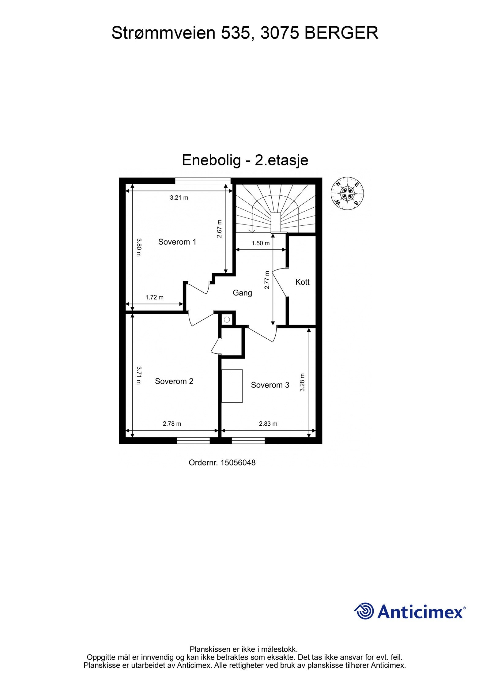 Plantegning 2. etasje. Galleribilde