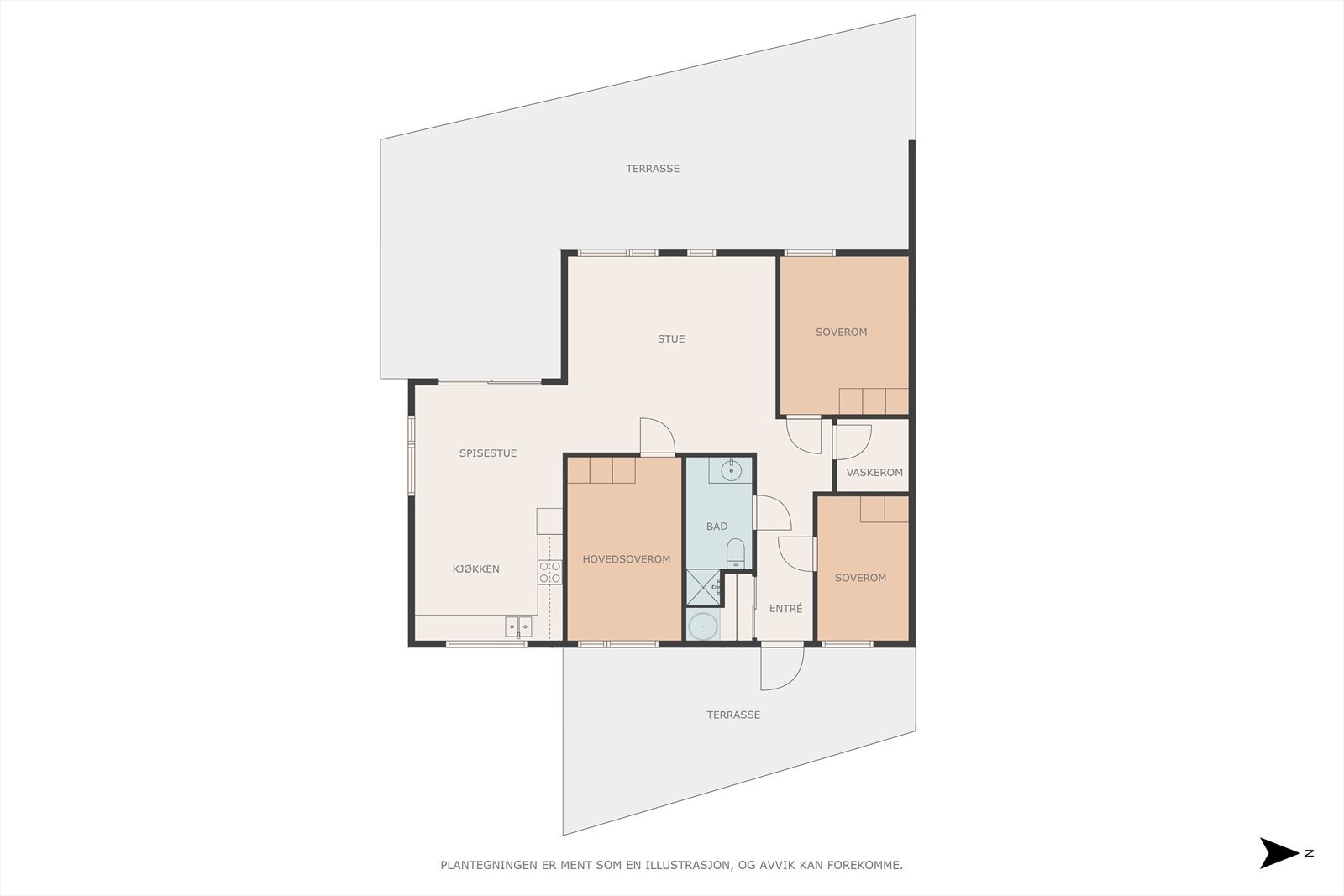 Plantegning. Galleribilde