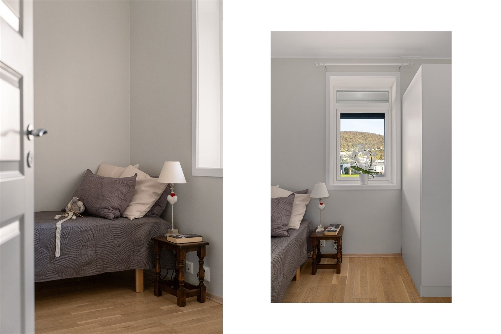 Det andre soverommet er også av god størrelse og kan også brukes som gjesterom eller hjemmekontor etter behov. Galleribilde