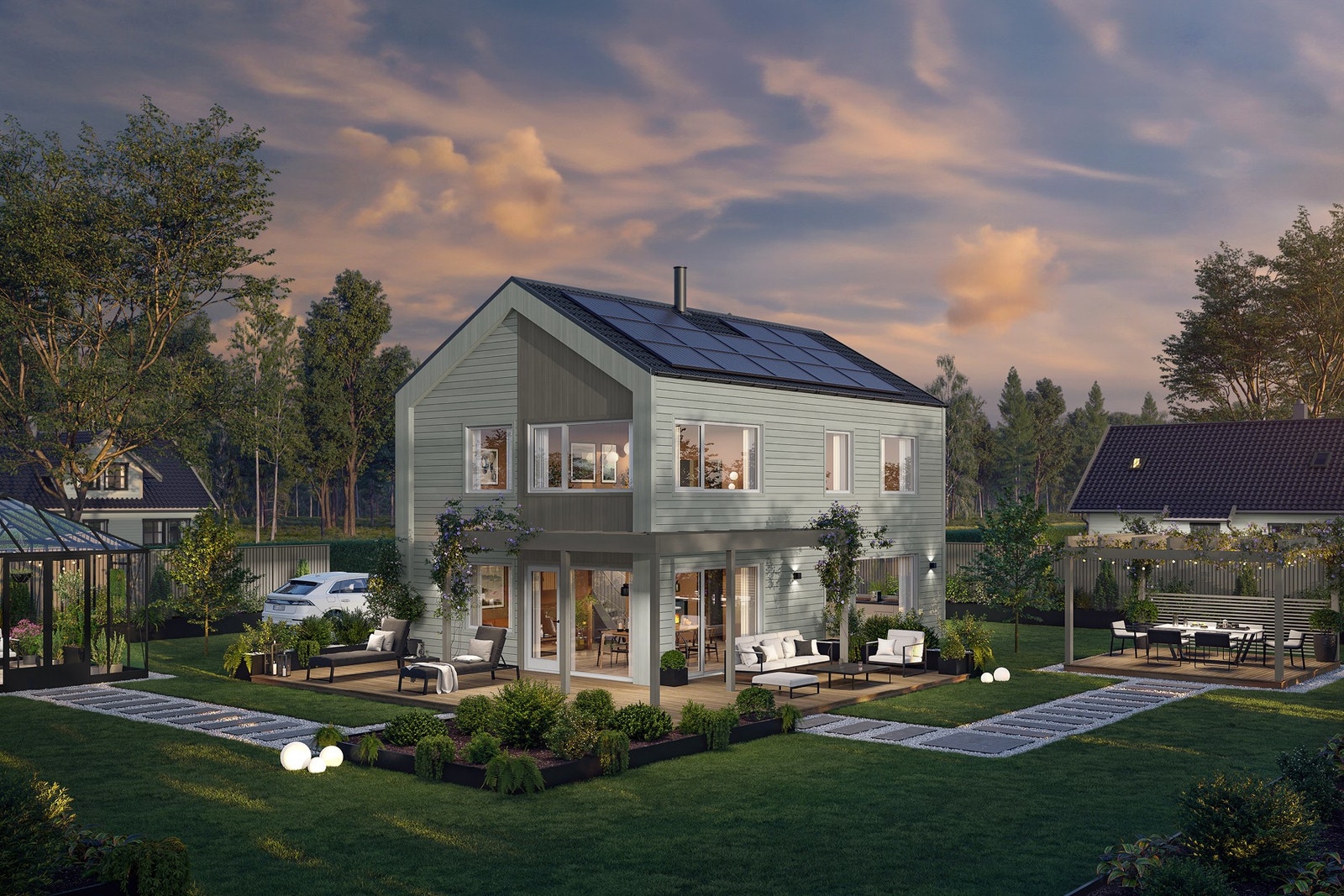 Eks fasadeuttrykk Galleribilde