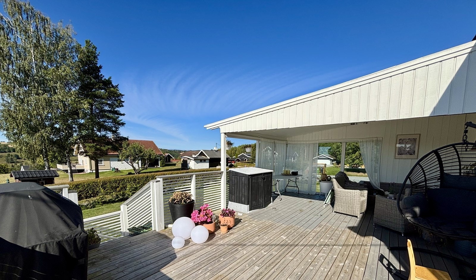 Overbygget veranda Galleribilde