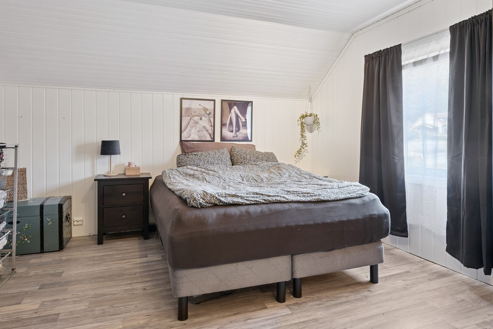 Boligen har totalt fire soverom Galleribilde