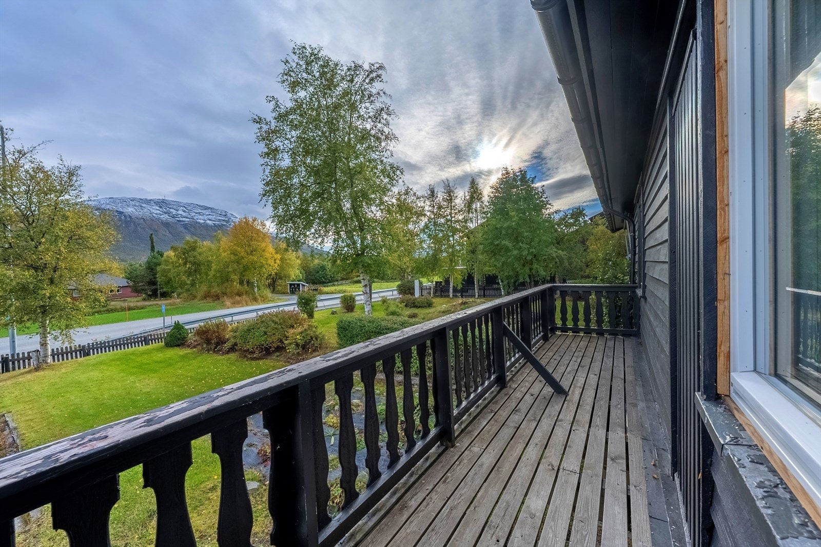 Utsikt fra luftebalkong Galleribilde