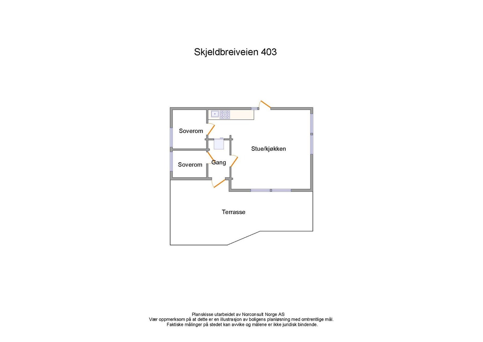 Planskisse Galleribilde