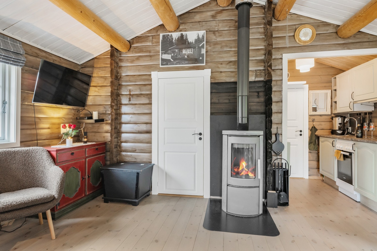 God takhøyde og romslig atmosfære Galleribilde