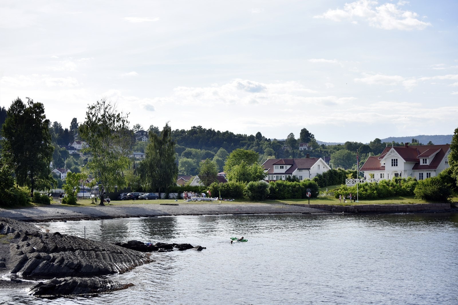 Fin badestrand og flere fine bademuligheter i nærområdet. Galleribilde