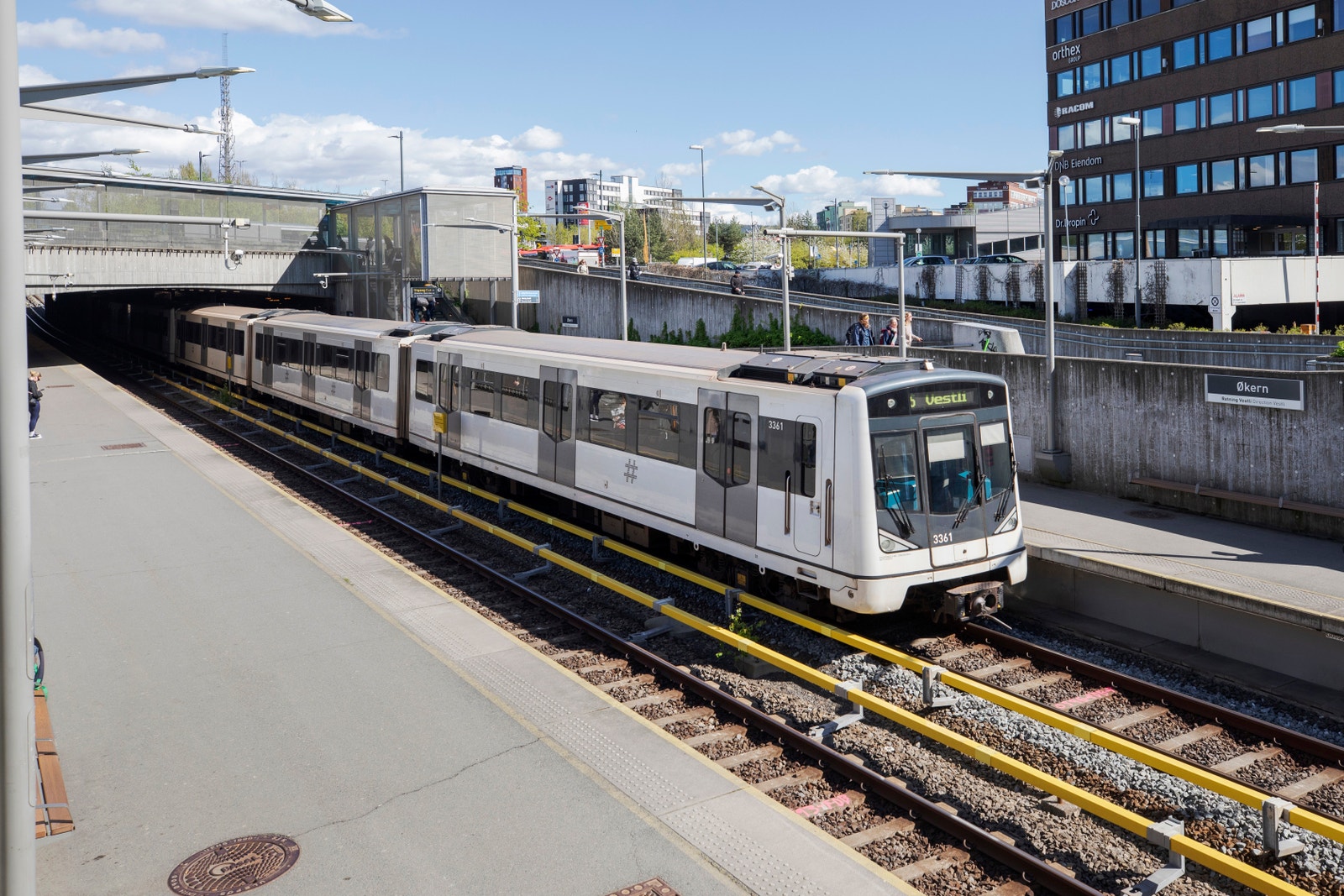 Kort vei til Økern t-bane. Galleribilde