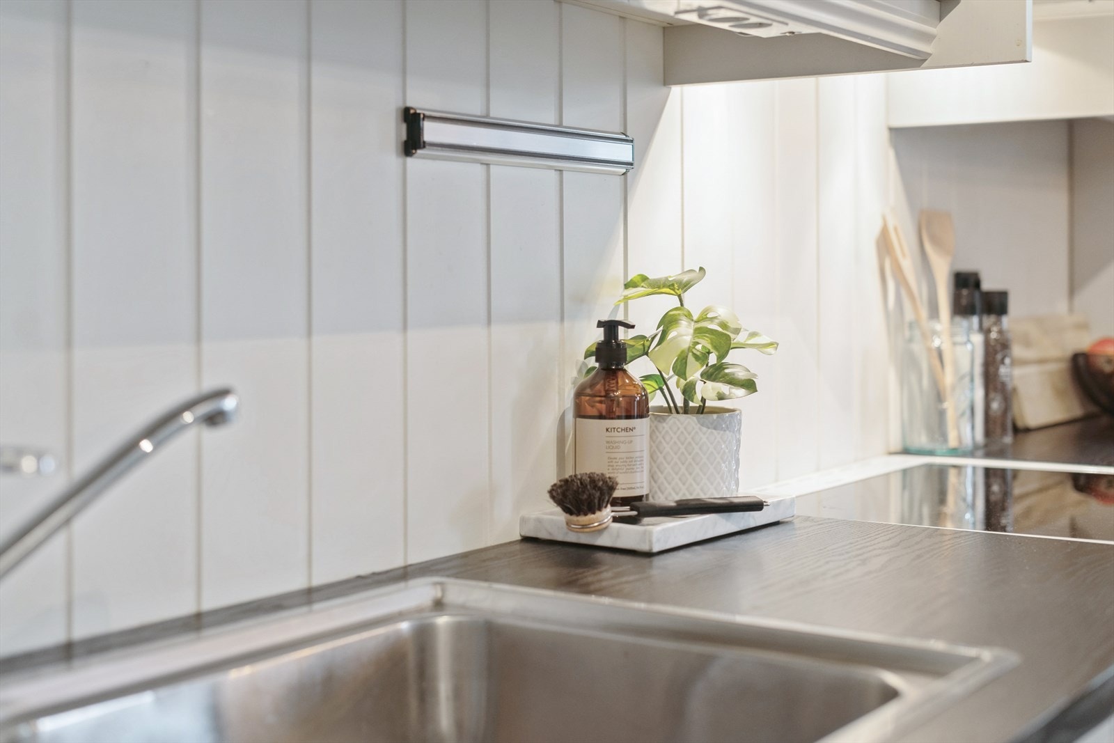 Detalj kjøkken. Galleribilde