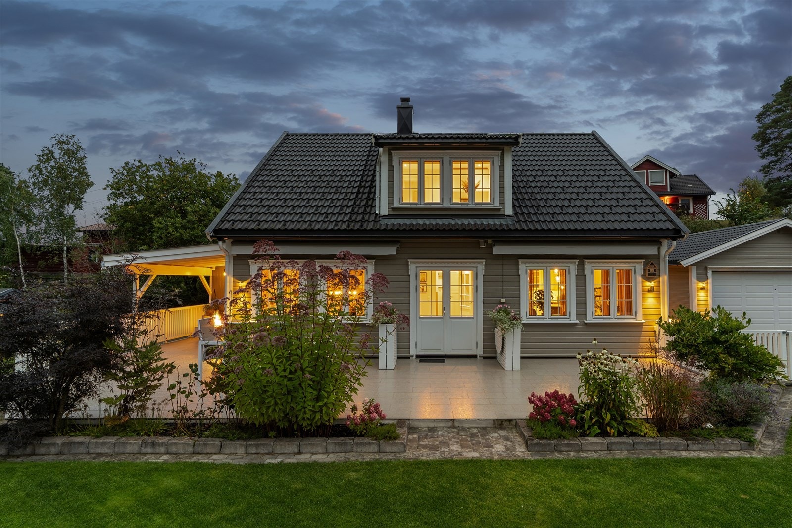 Kveldstemning. Galleribilde