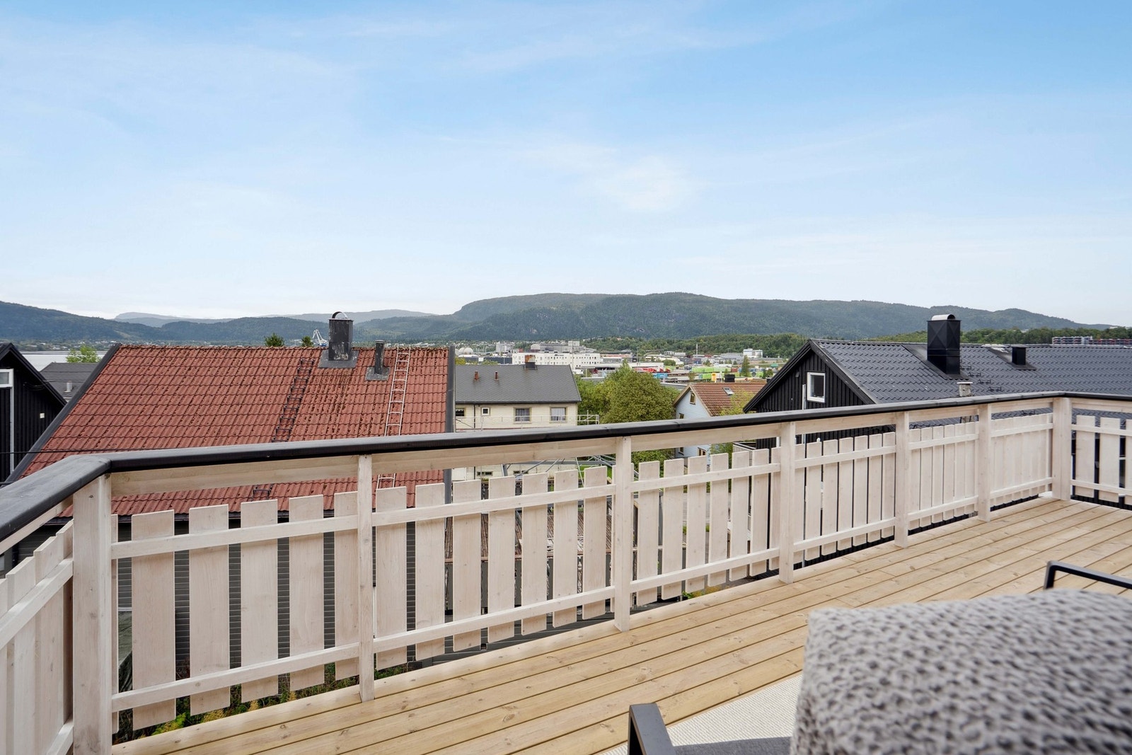 Fantastisk utsikt utover Ranfjorden! Galleribilde