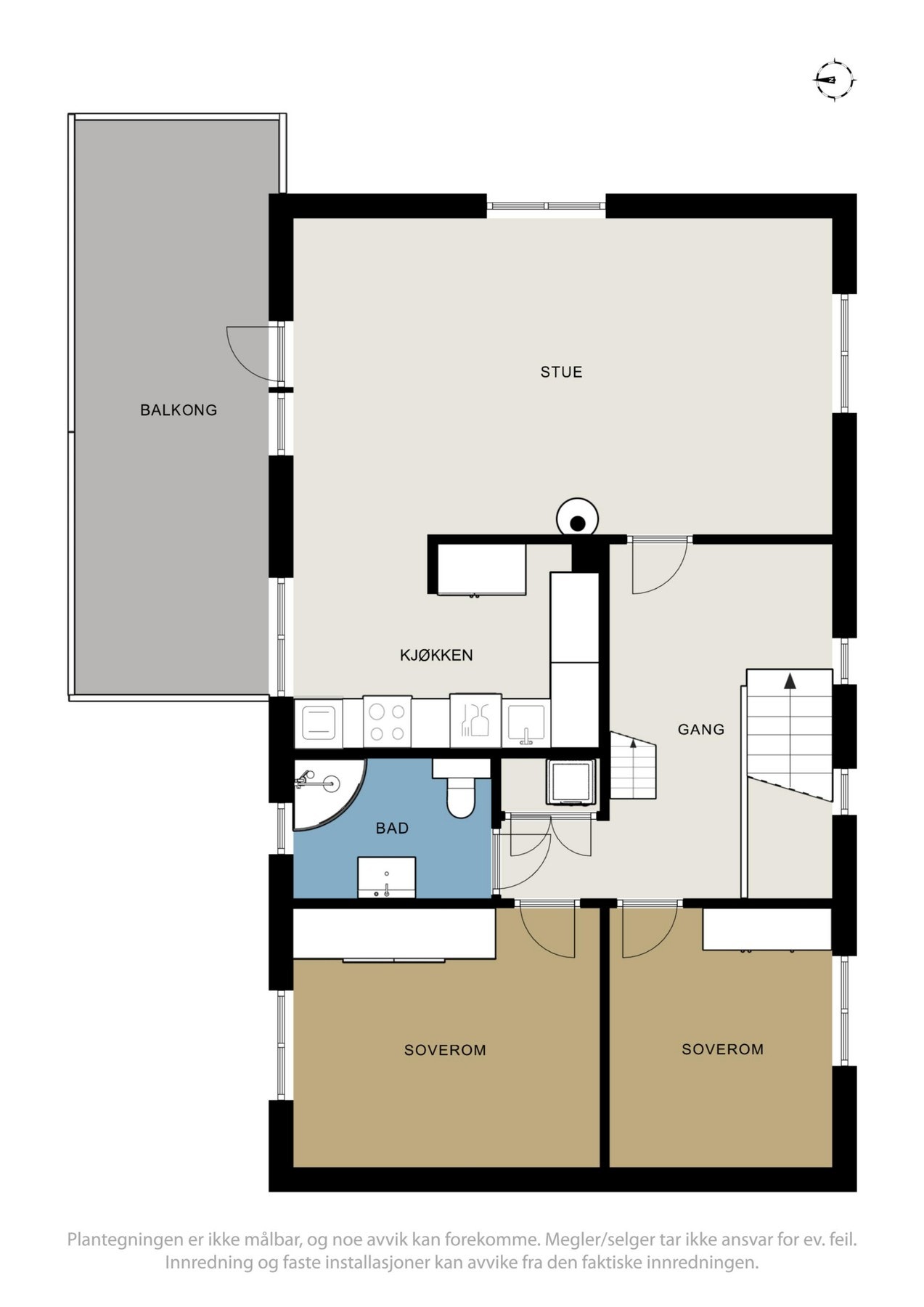 Plantegning. Galleribilde