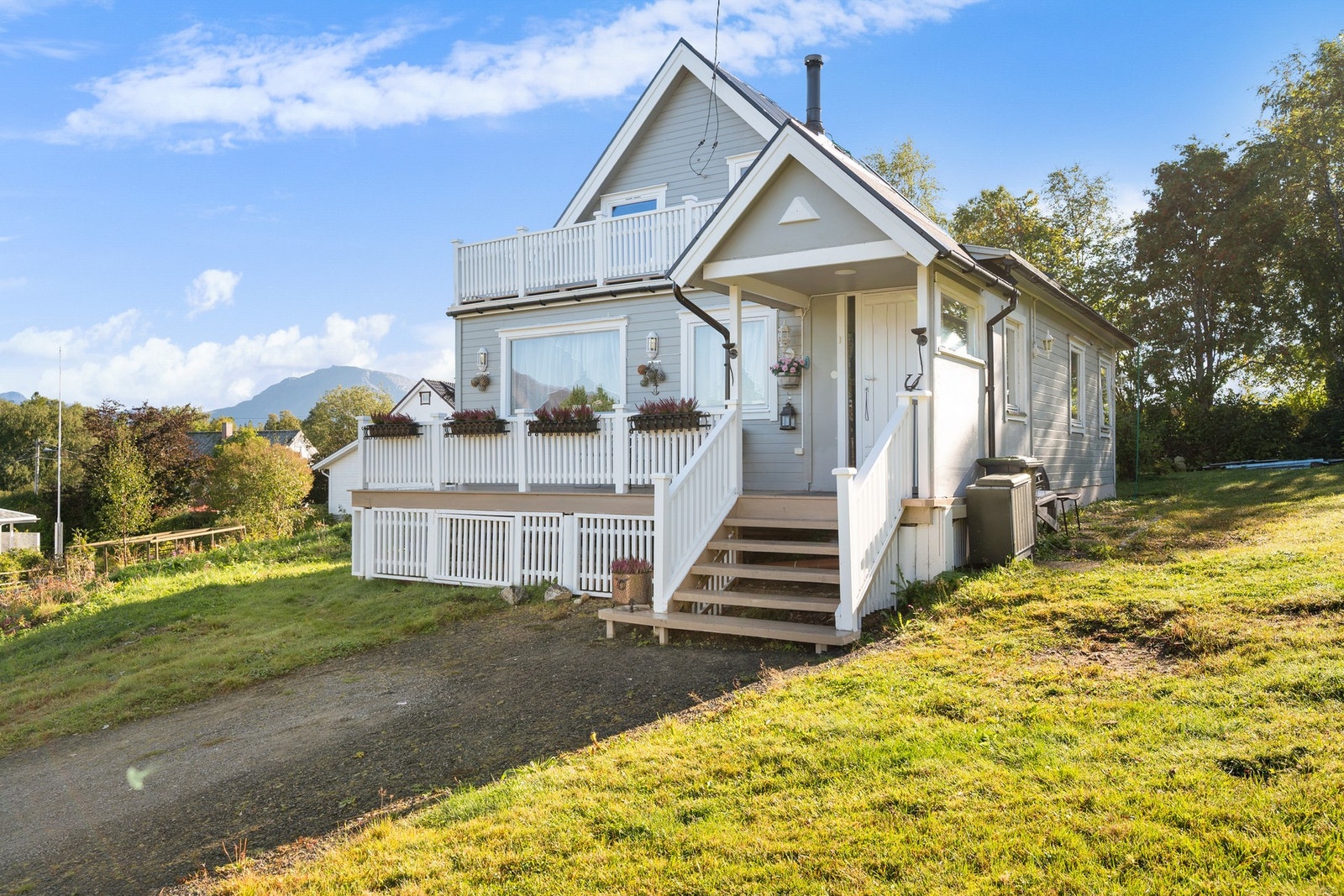 Velstelt og pen fasade Galleribilde