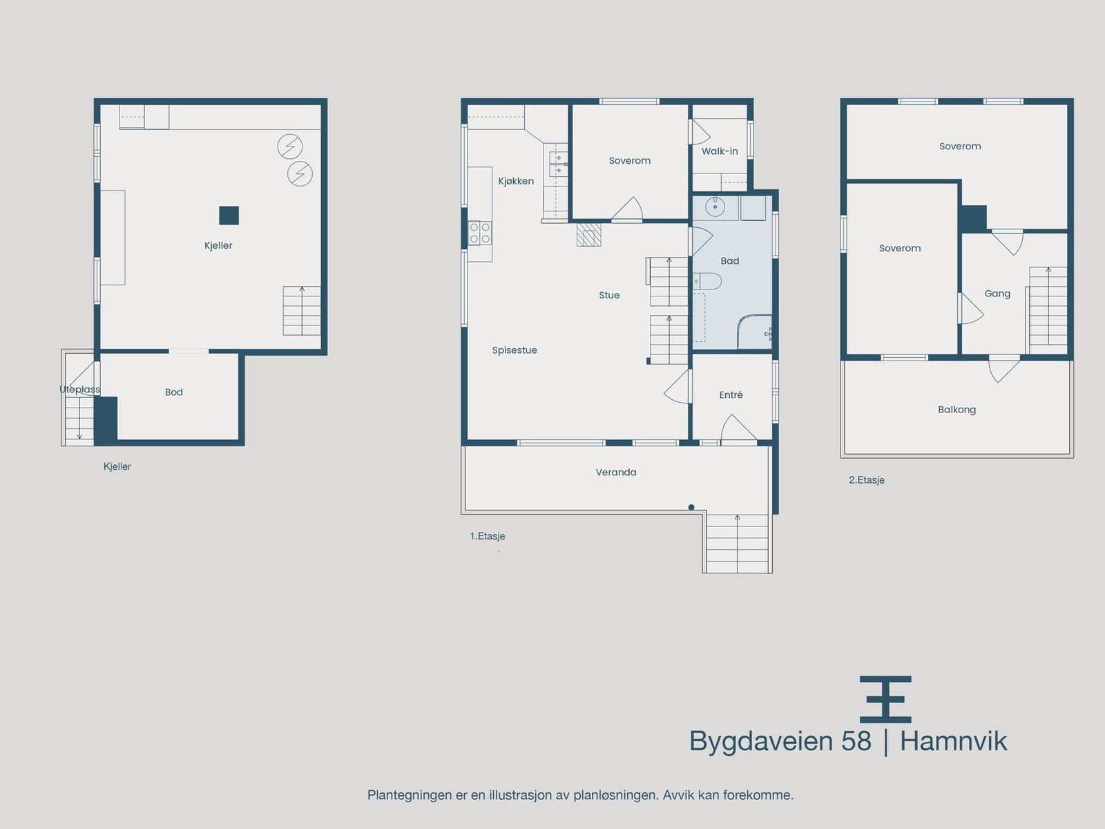 Plantegninger samlet Galleribilde