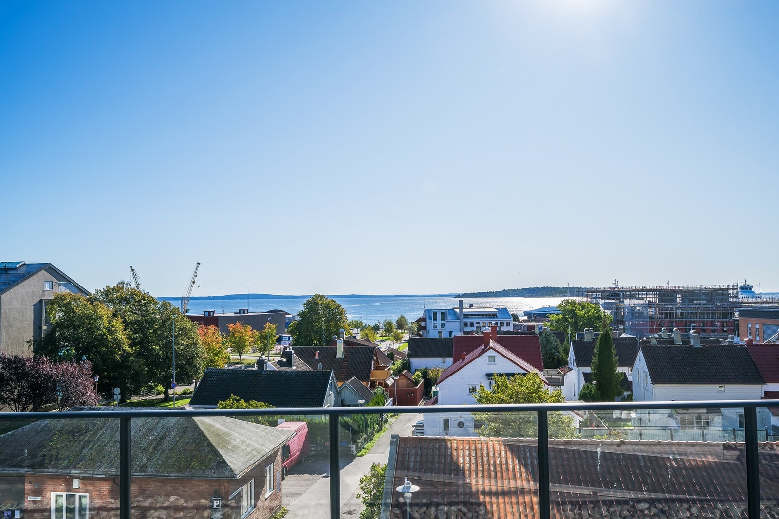 Fra felles takterrasse Galleribilde