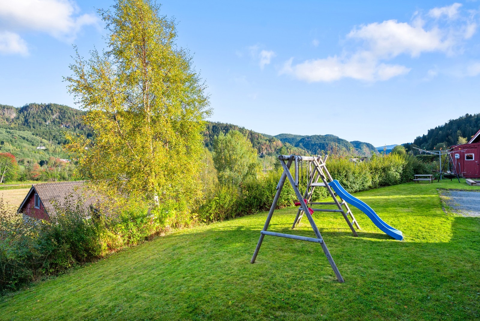 Tomten er på ca. 835m². Galleribilde