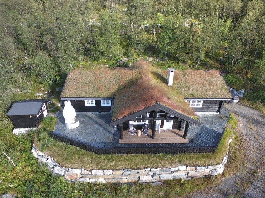 Flott opparbeidet uteområde Galleribilde