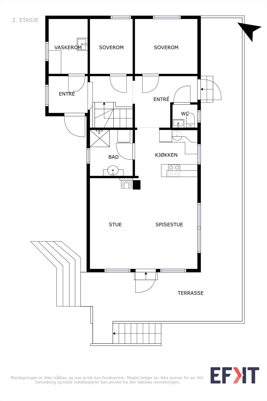 Plantegning 1.etasje. Galleribilde