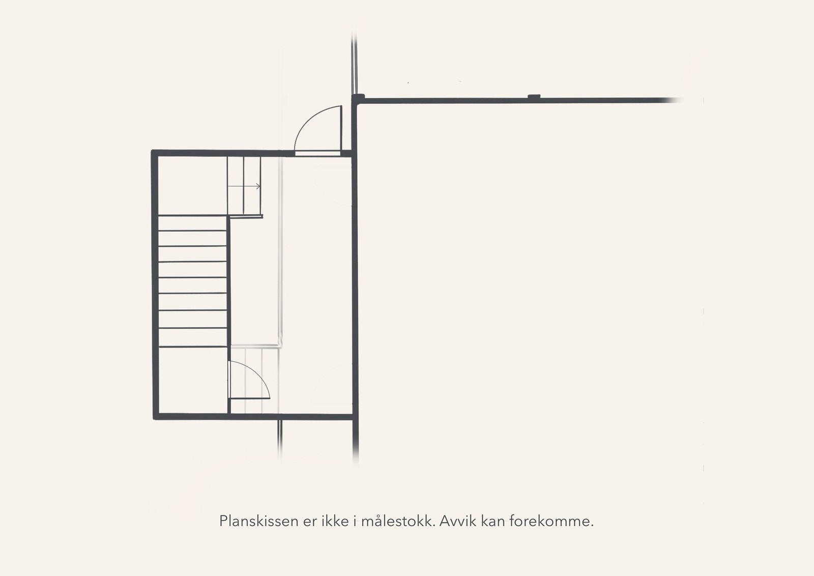 Planskisse 1.etasje. Galleribilde