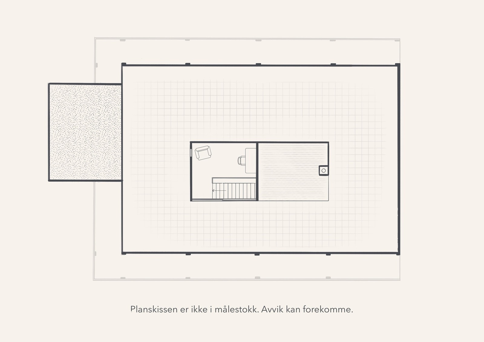 Planskisse 3.etasje. Galleribilde
