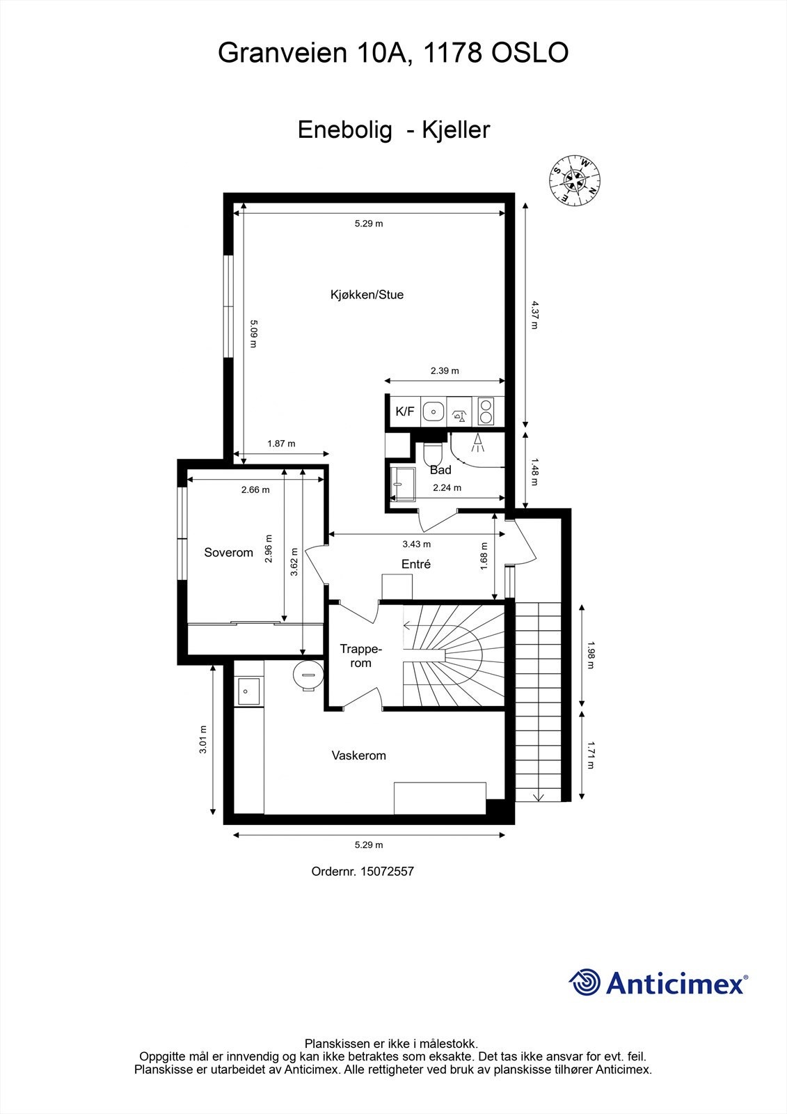 Plantegning - Kjeller Galleribilde