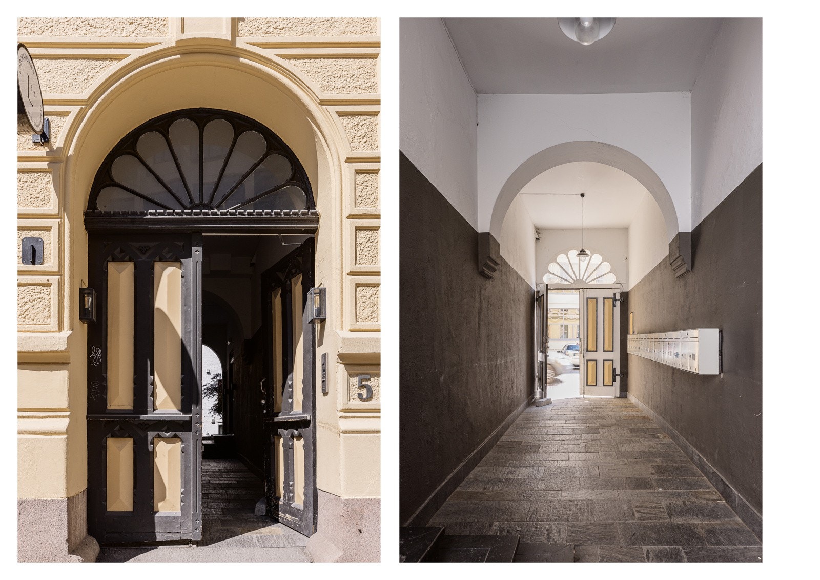 Ærverdig inngangsparti. Galleribilde