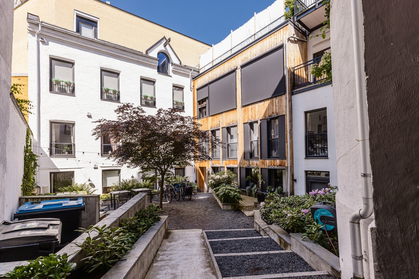 Flott gårdsrom - en oase midt i Oslo! Galleribilde