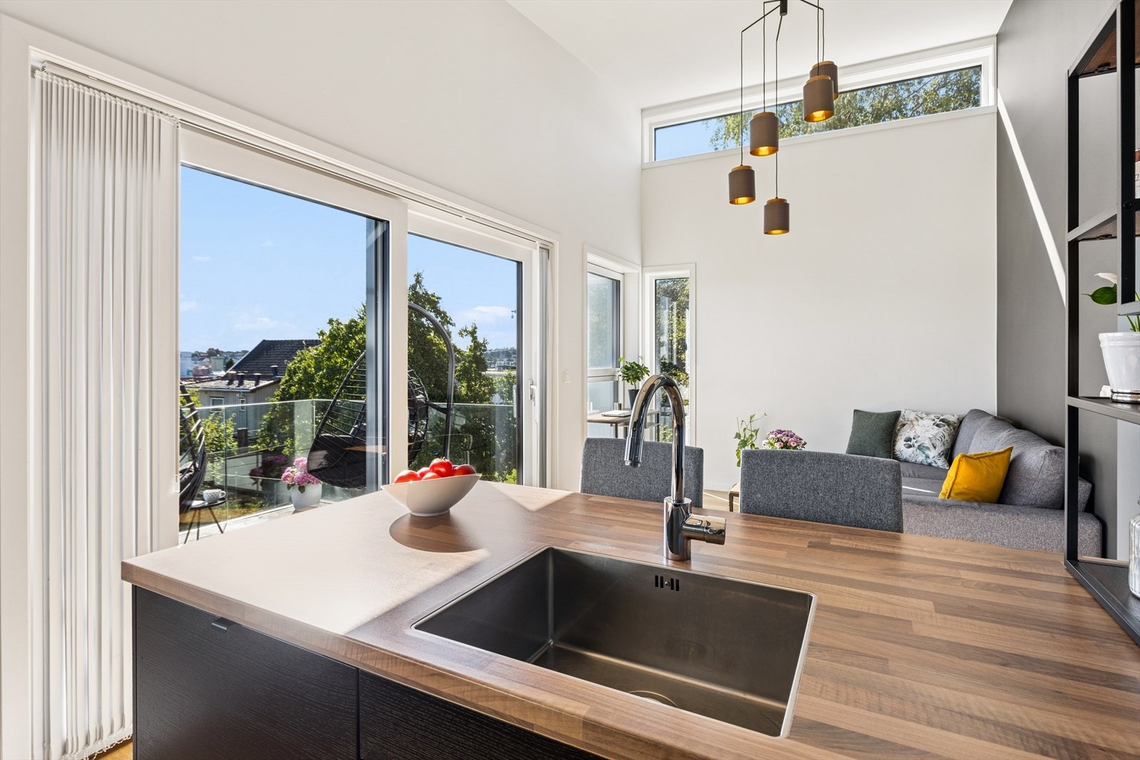 Leiligheten byr på balansert ventilasjon og varmefolie i alle rom foruten soverom. Galleribilde