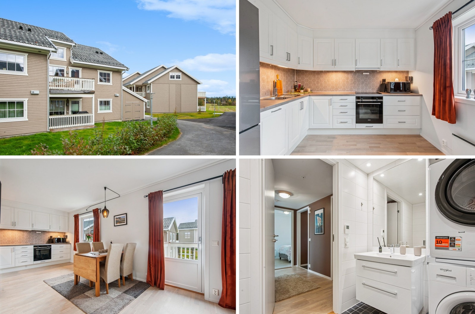 Velkommen til Grundsetmovegen 18B - en moderne og arealeffektiv leilighet fra 2023. Galleribilde