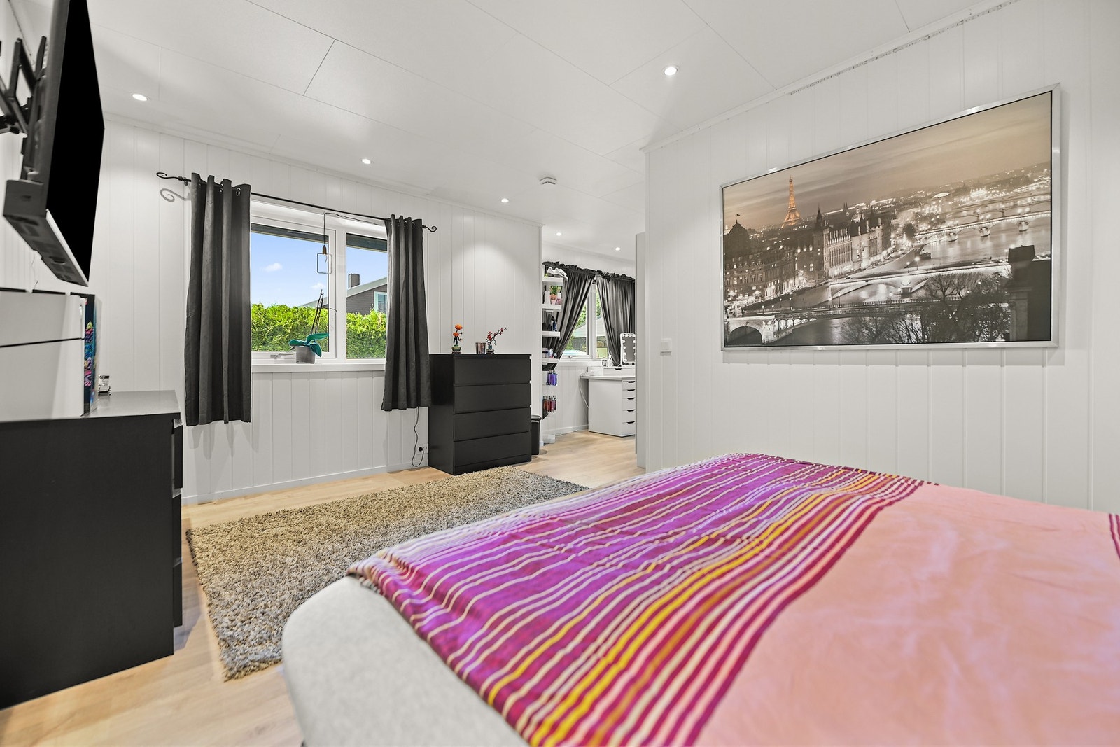 Her er det godt med skapplass. Galleribilde