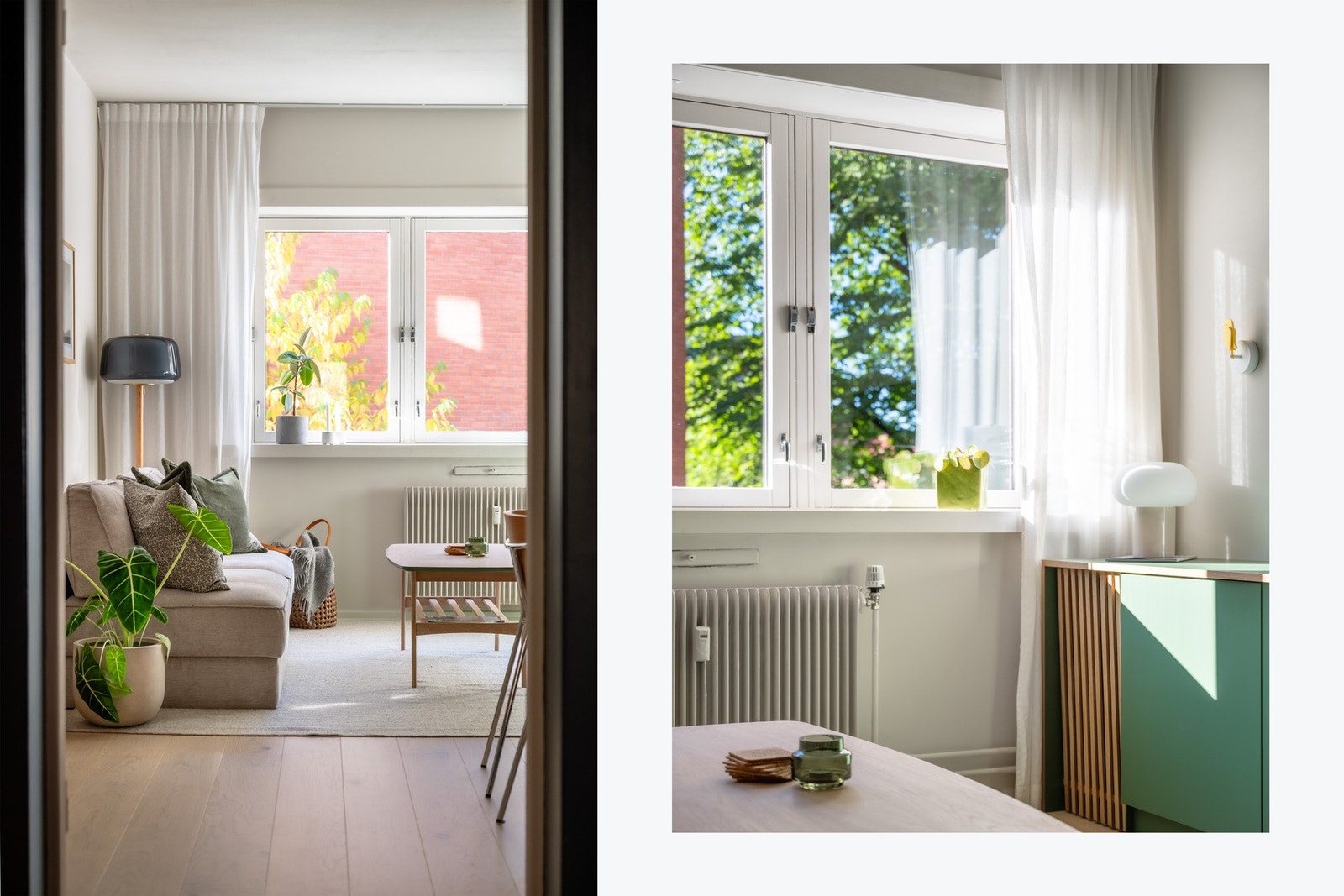 Gjennomgående planløsning med store vindusflater gir godt med naturlig lysinnslipp. Galleribilde