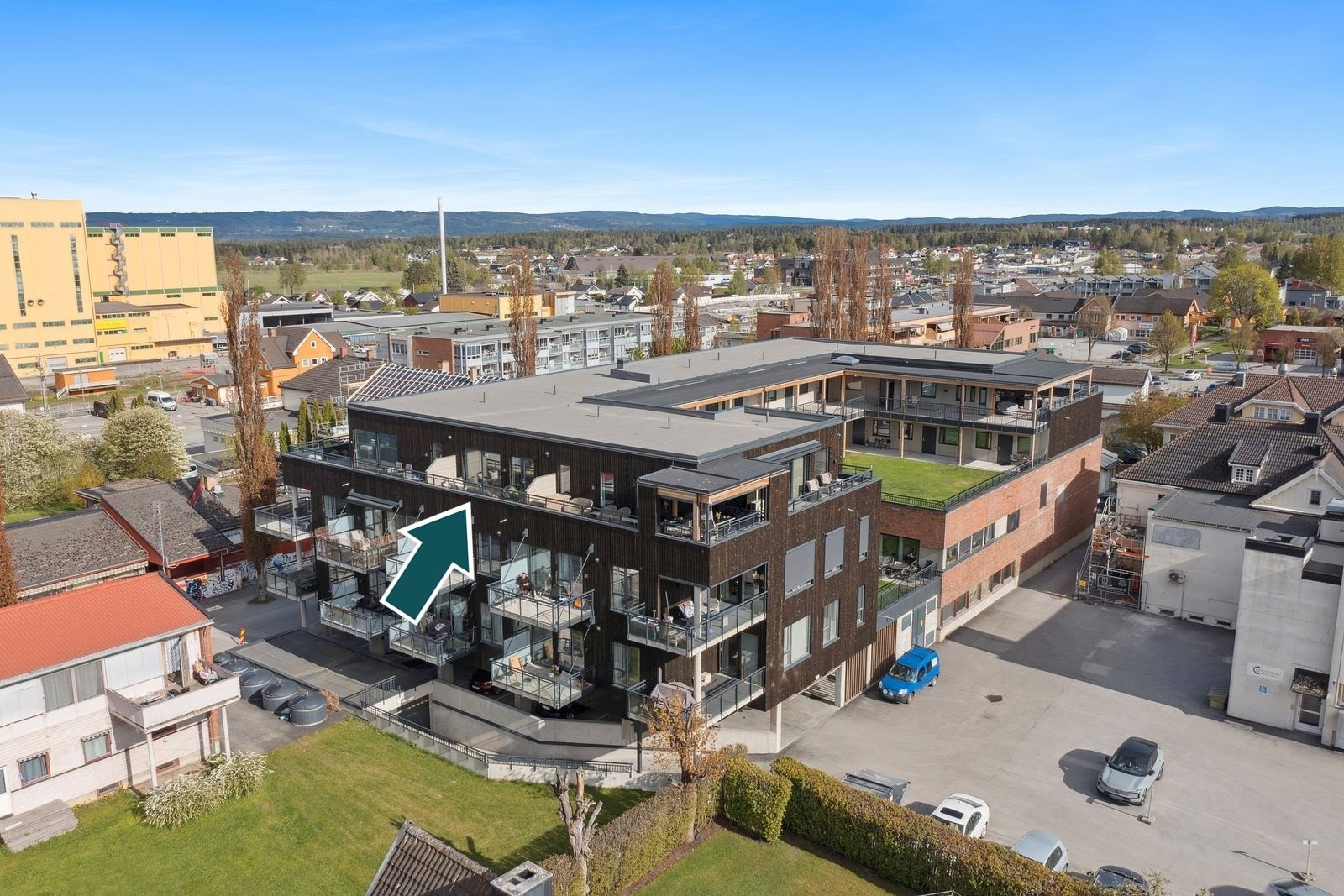 Midt i hjertet av Stange sentrum Galleribilde