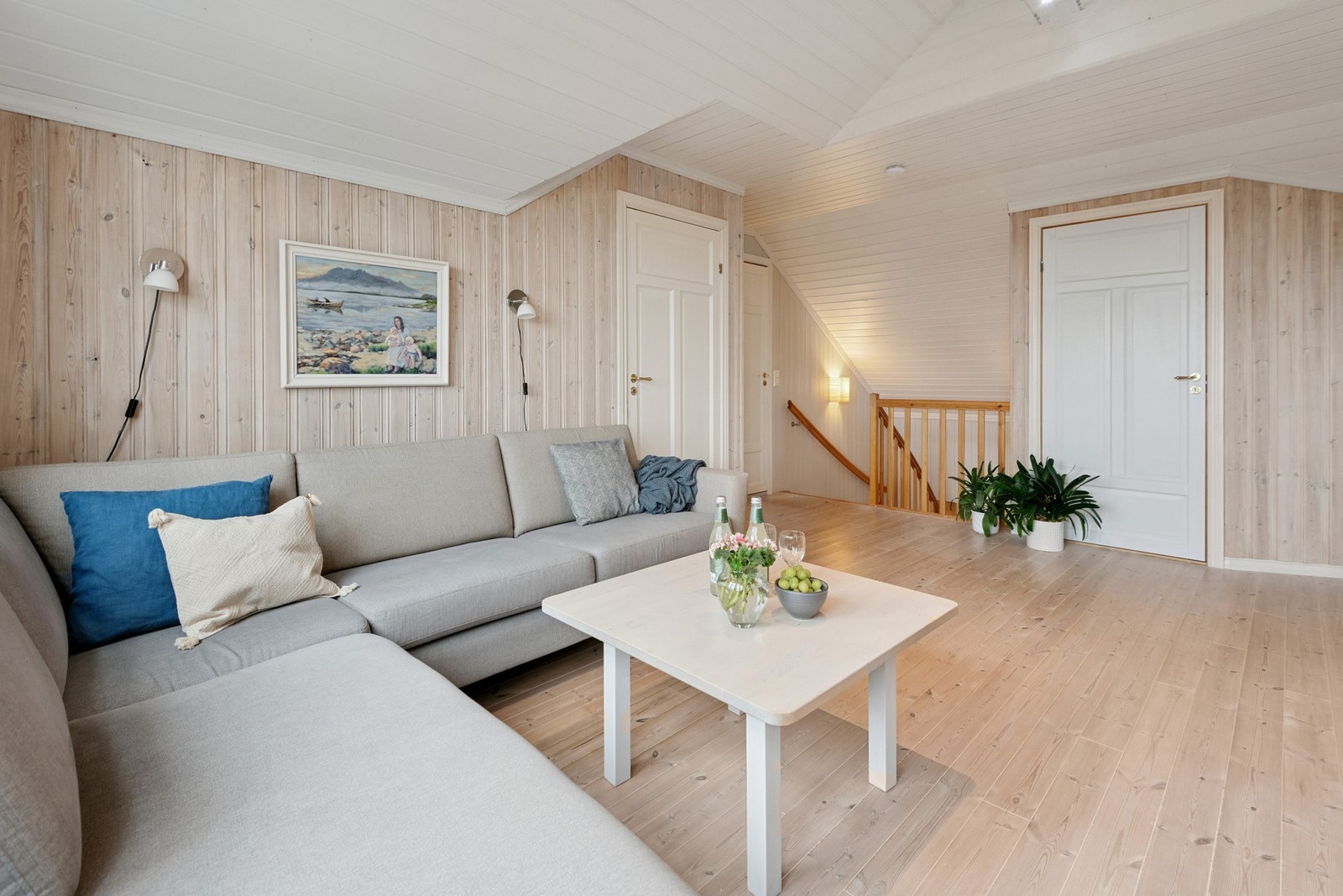 Flere stuer gir fleksible oppholdssoner. Galleribilde