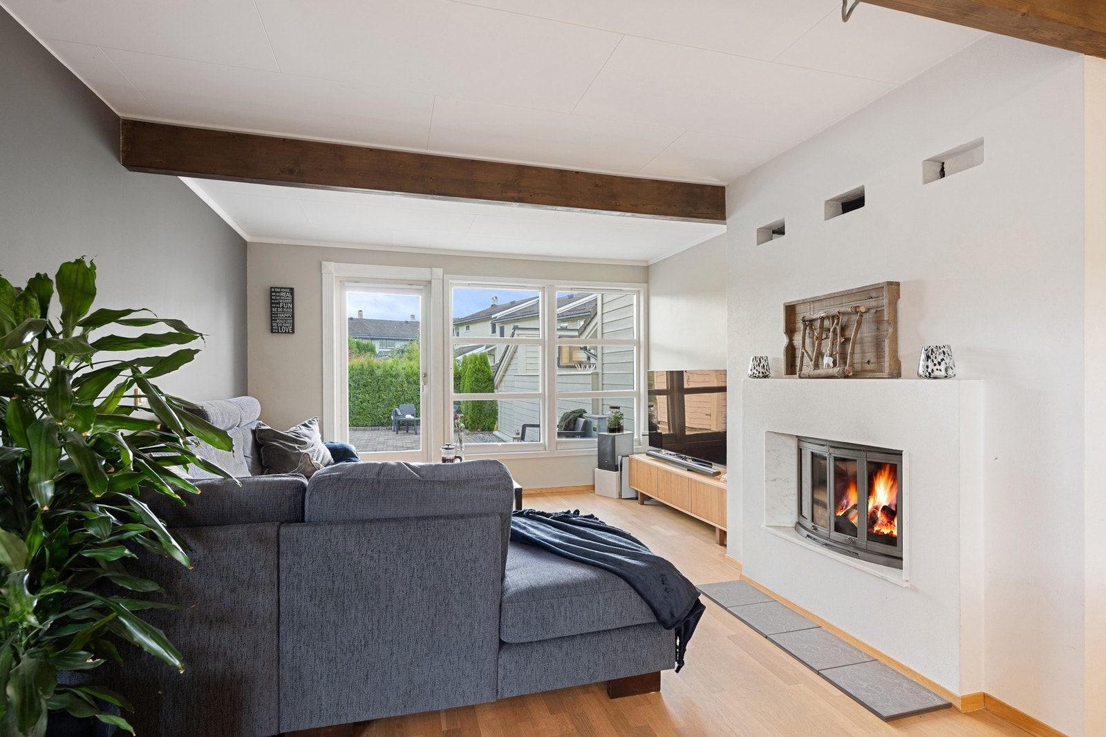 Peisovnen gir både varme og hygge på kjølige vinterdager. Galleribilde