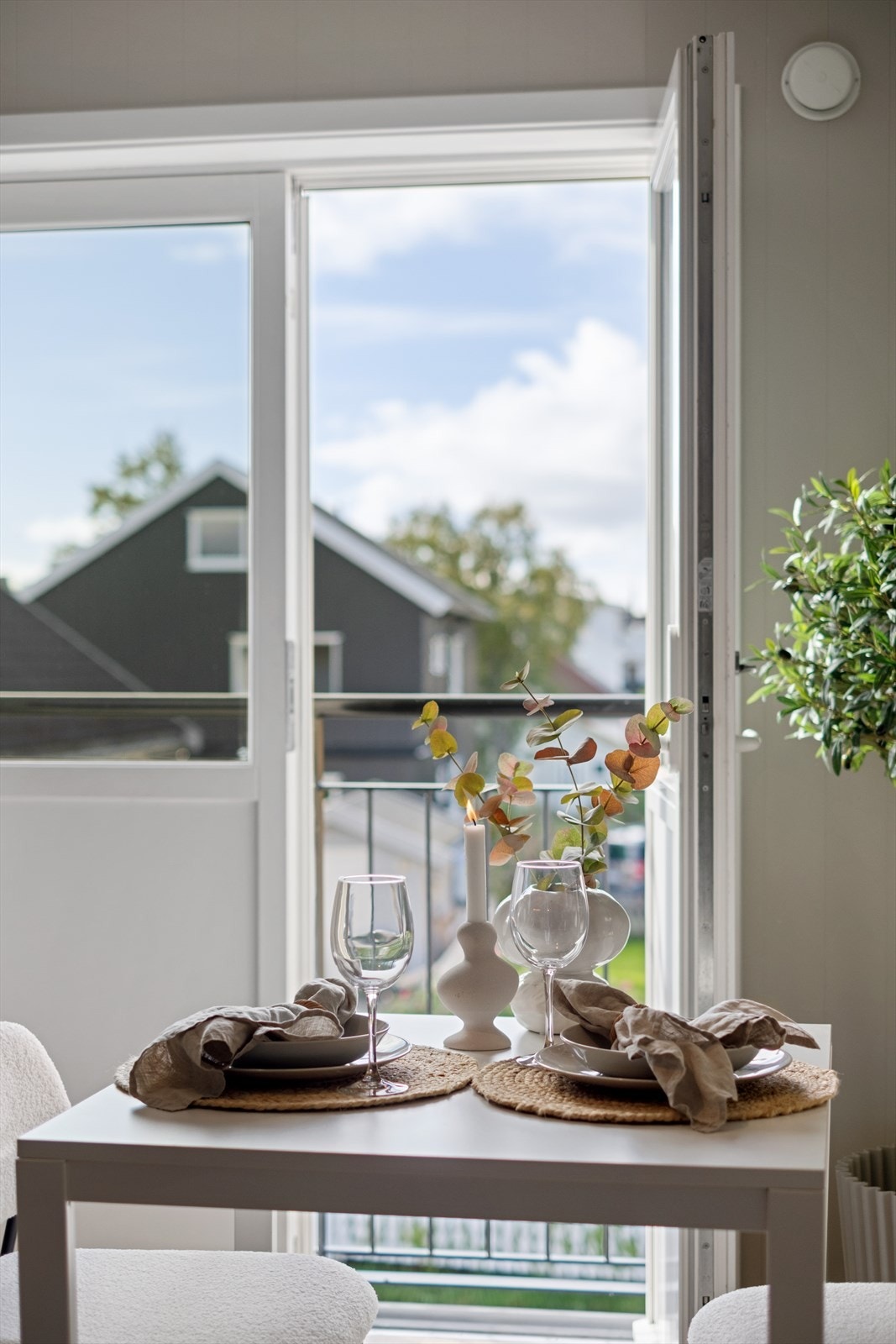 Fransk balkong. Galleribilde