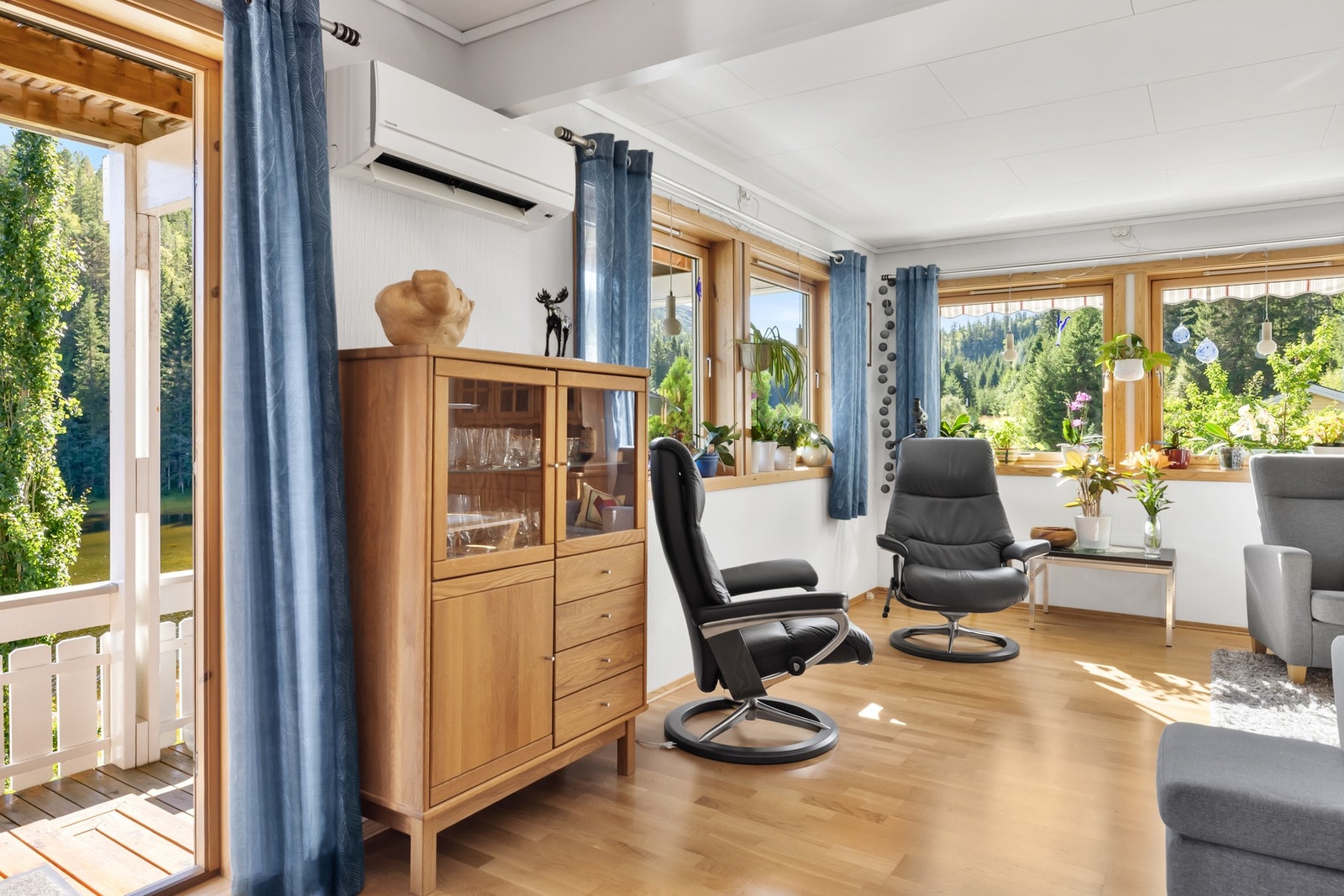 Stue i våningshus. Galleribilde