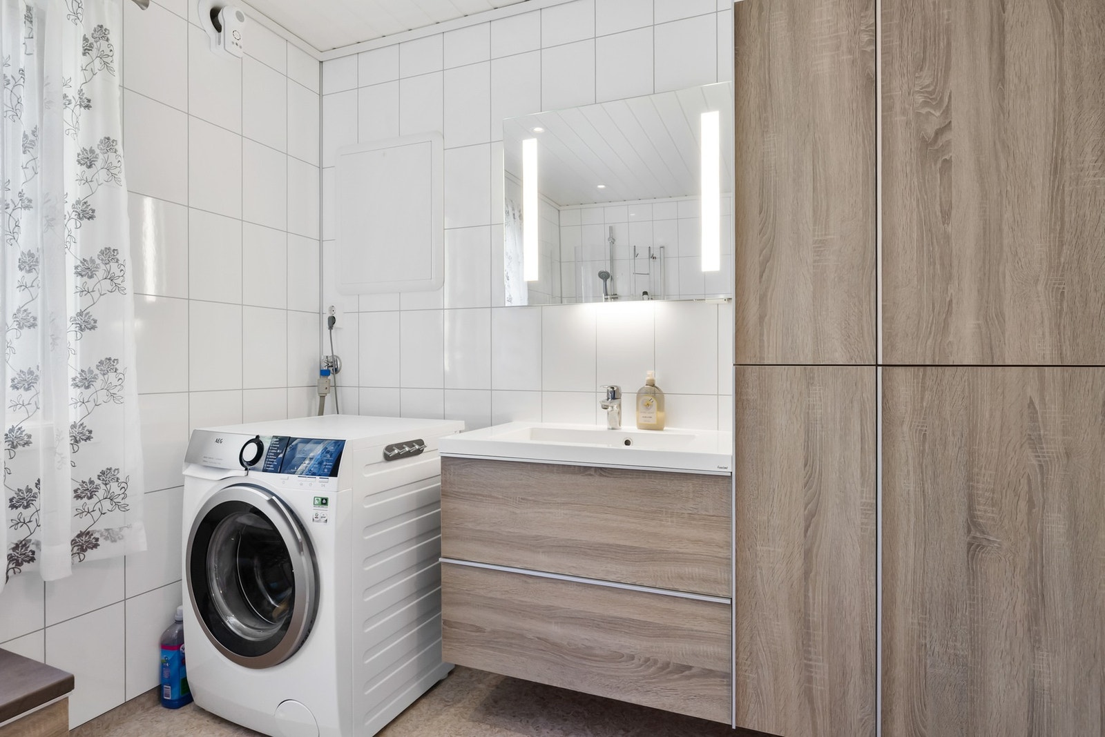 Baderom renovert i 2018. Galleribilde