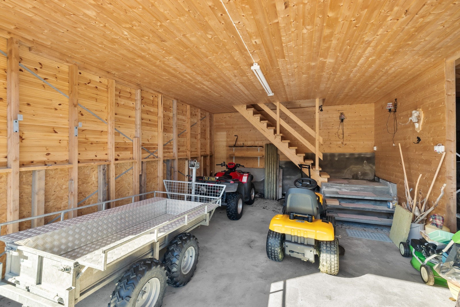 Redskapshus oppført i 2001. Galleribilde