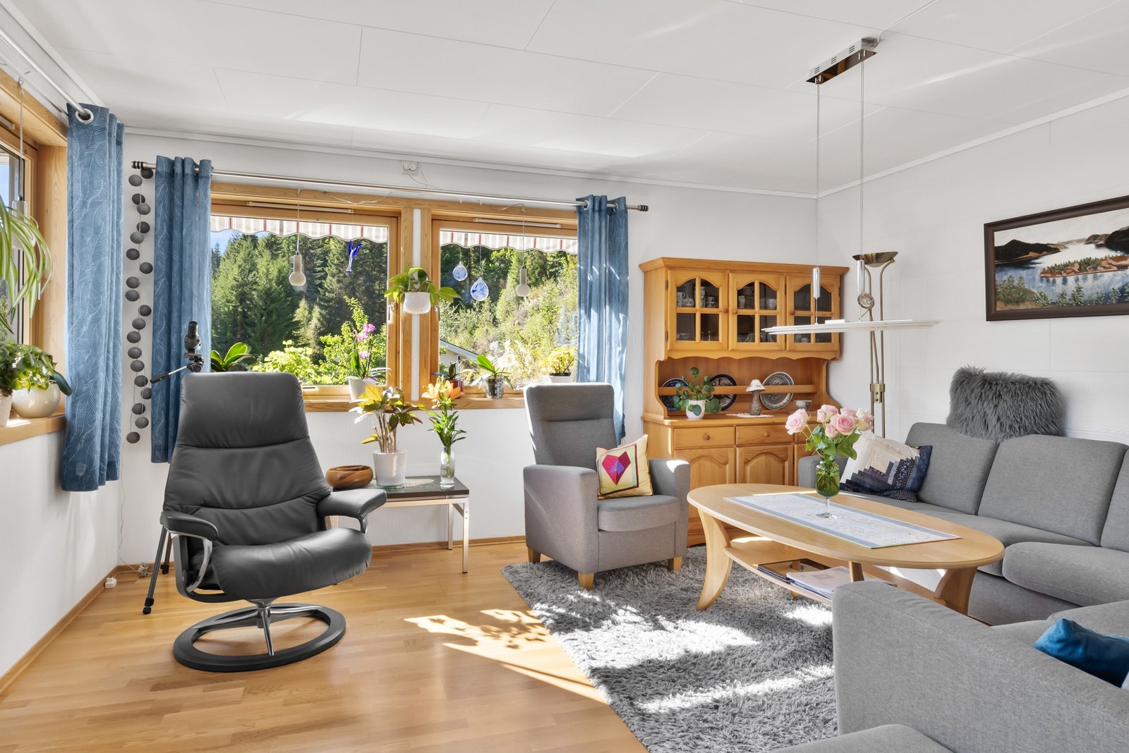 Stue i våningshus. Galleribilde